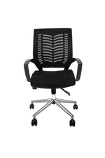 Lhotse Mesh Office &amp; Study Chair with Chrome Legs